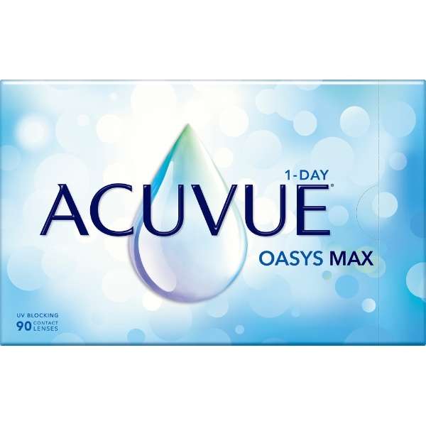 ワンデーアキュビュー オアシスMAX 90枚入【近視用】