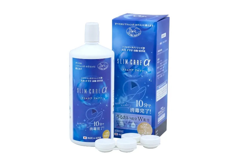 スリムケア アルファ 500ml【ソフトレンズ用消毒保存液】