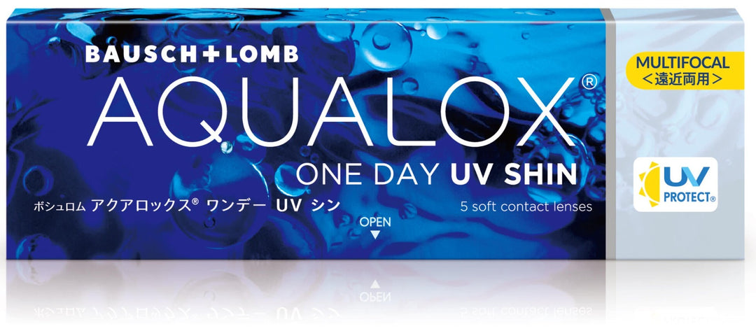 アクアロックス ワンデー UV シン マルチフォーカル 30枚入【遠近両用】