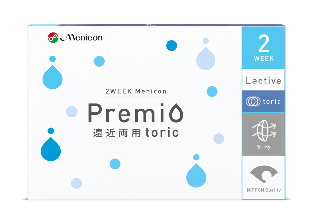 2WEEK メニコン プレミオ 遠近両用トーリック 1箱6枚入【遠近乱視用】