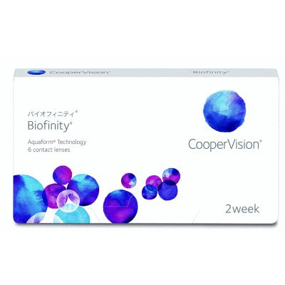 2WEEK バイオフィニティ 1箱6枚入【遠視用】